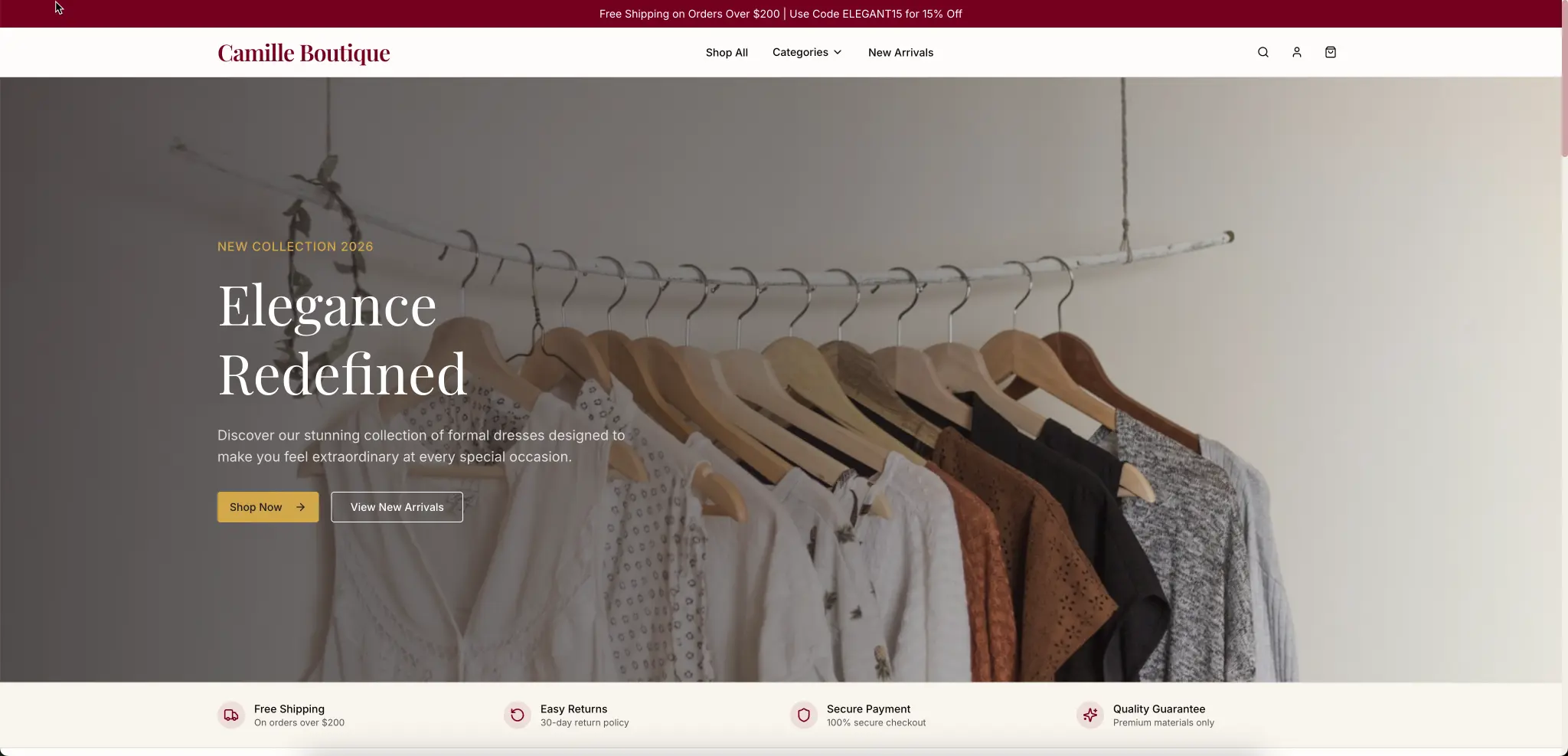 Website & E-commerce Design