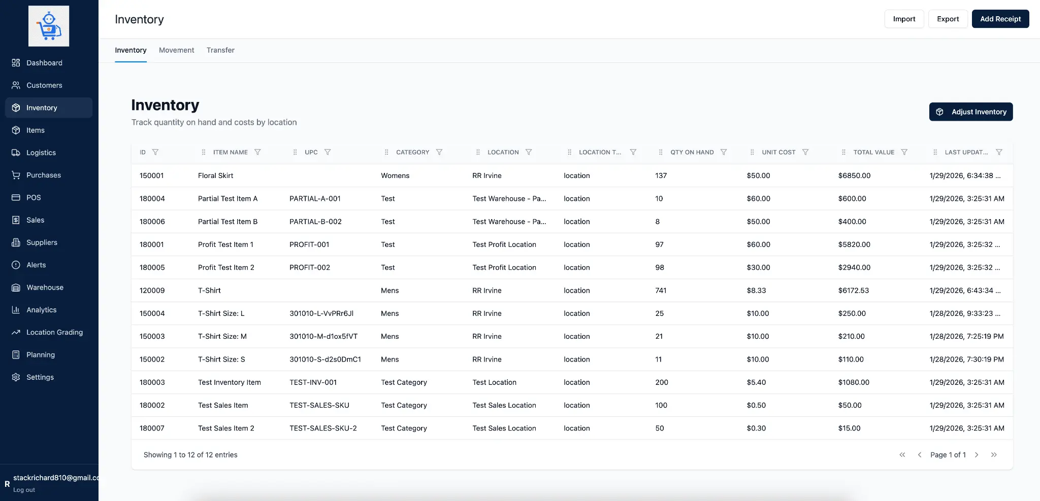 Inventory Management
